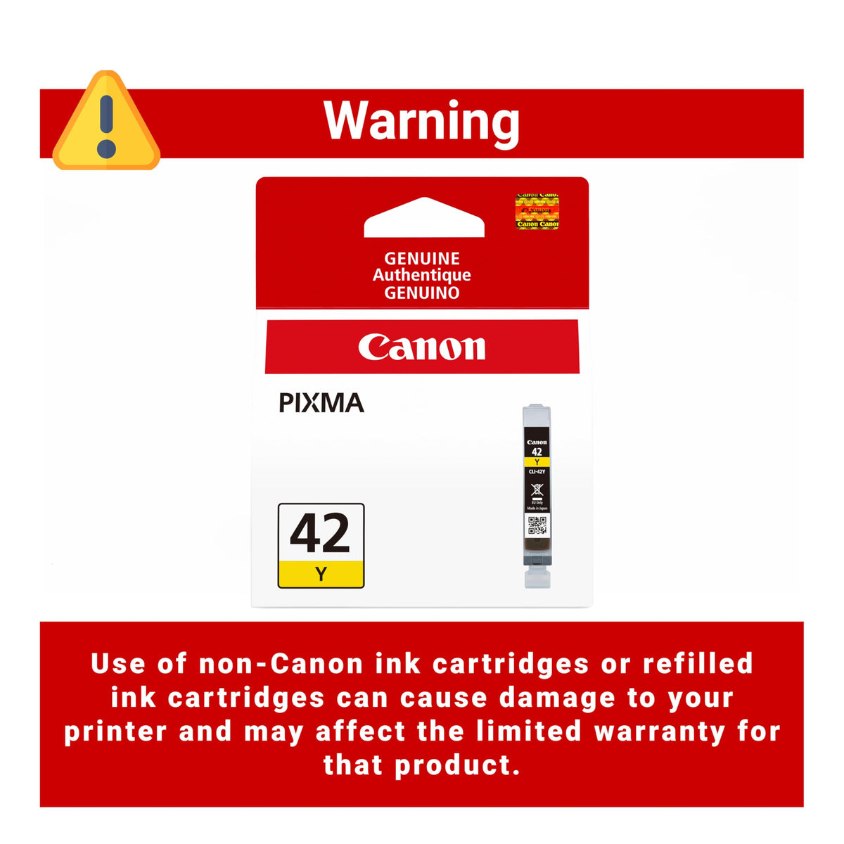 Canon Inkjet Printer Ink 6384B007, 1 Count, Yellow – view 3