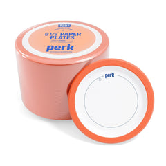 Perk Dishware Plate PK54329, 125 Pack