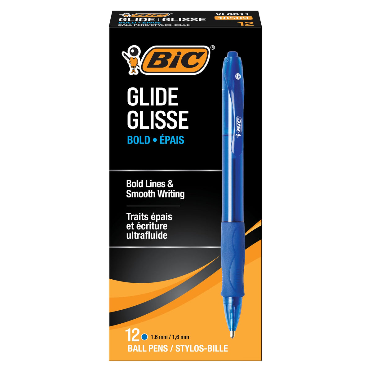 BIC Writing Instrument VLGB11-BLU, 12 Count