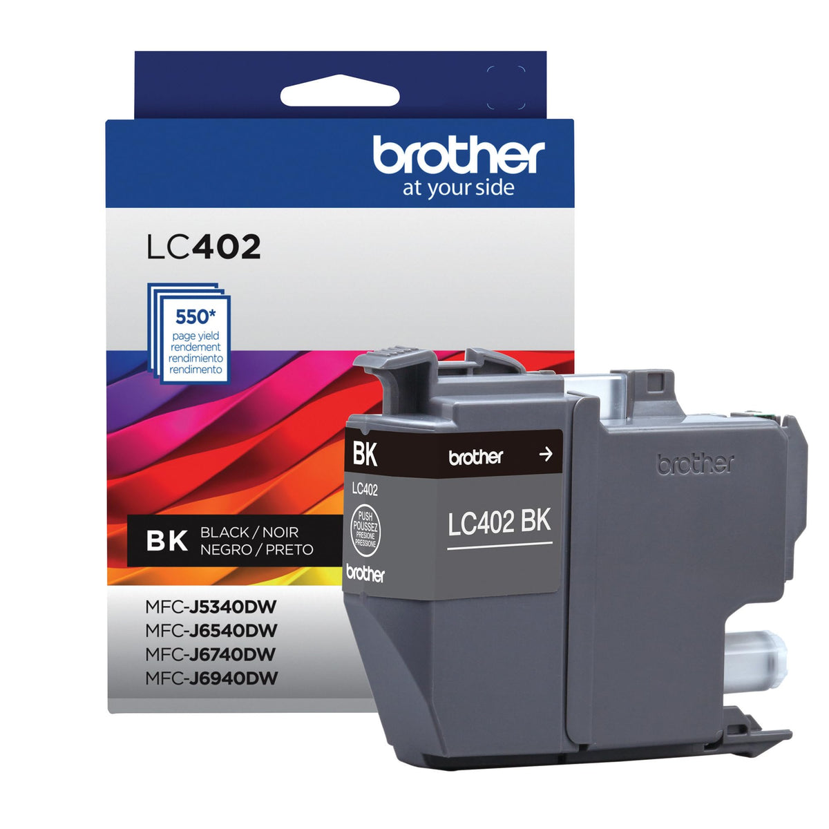 Brother Inkjet Printer Ink LC402BKS, Standard Yield – view 5