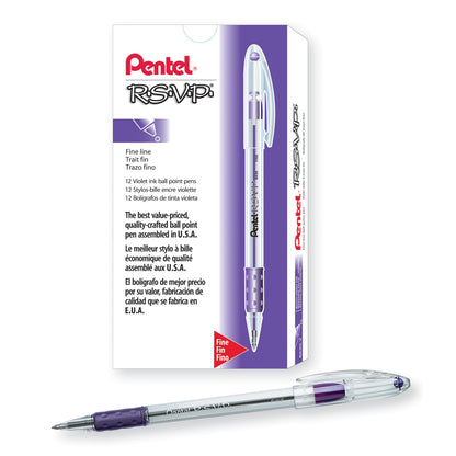Pentel Writing Instrument BK90-V, 1 Count (Pack of 12)