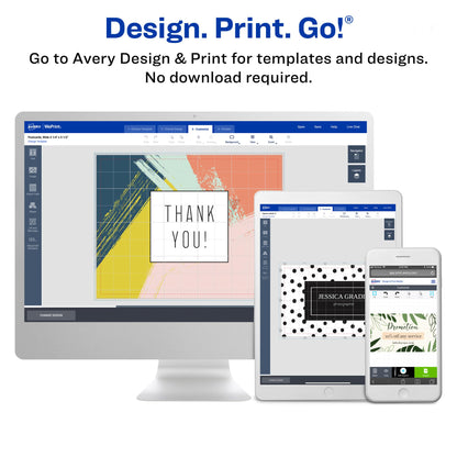 Avery Card Stock 5389, 100 cards – view 9