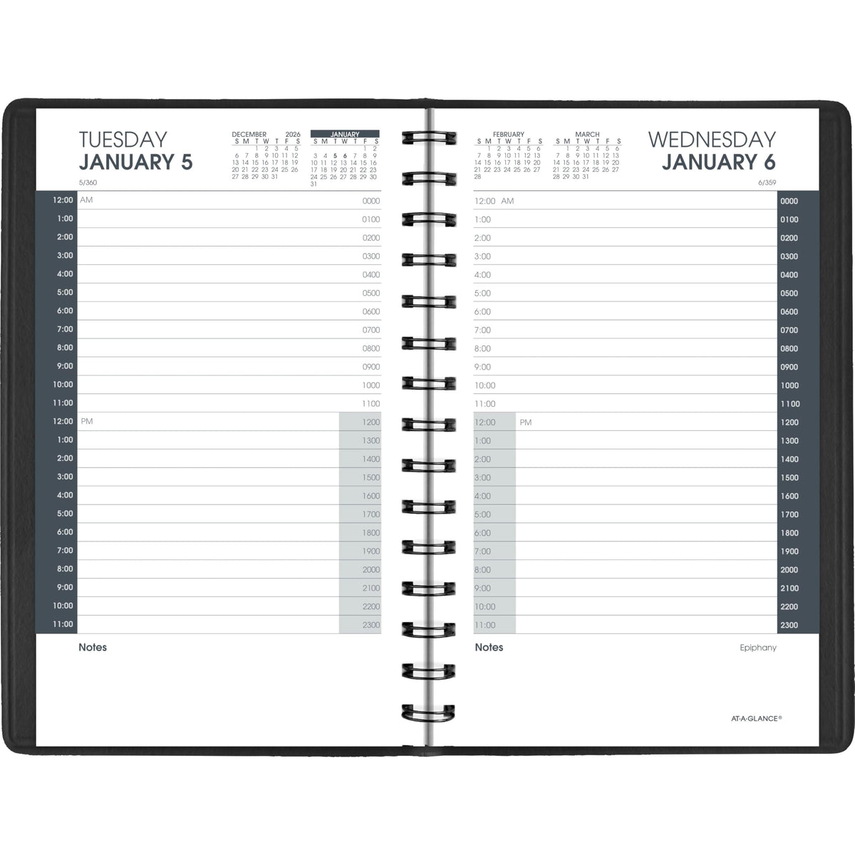 AT-A-GLANCE Planner 7020305, 5" x 8" – view 8