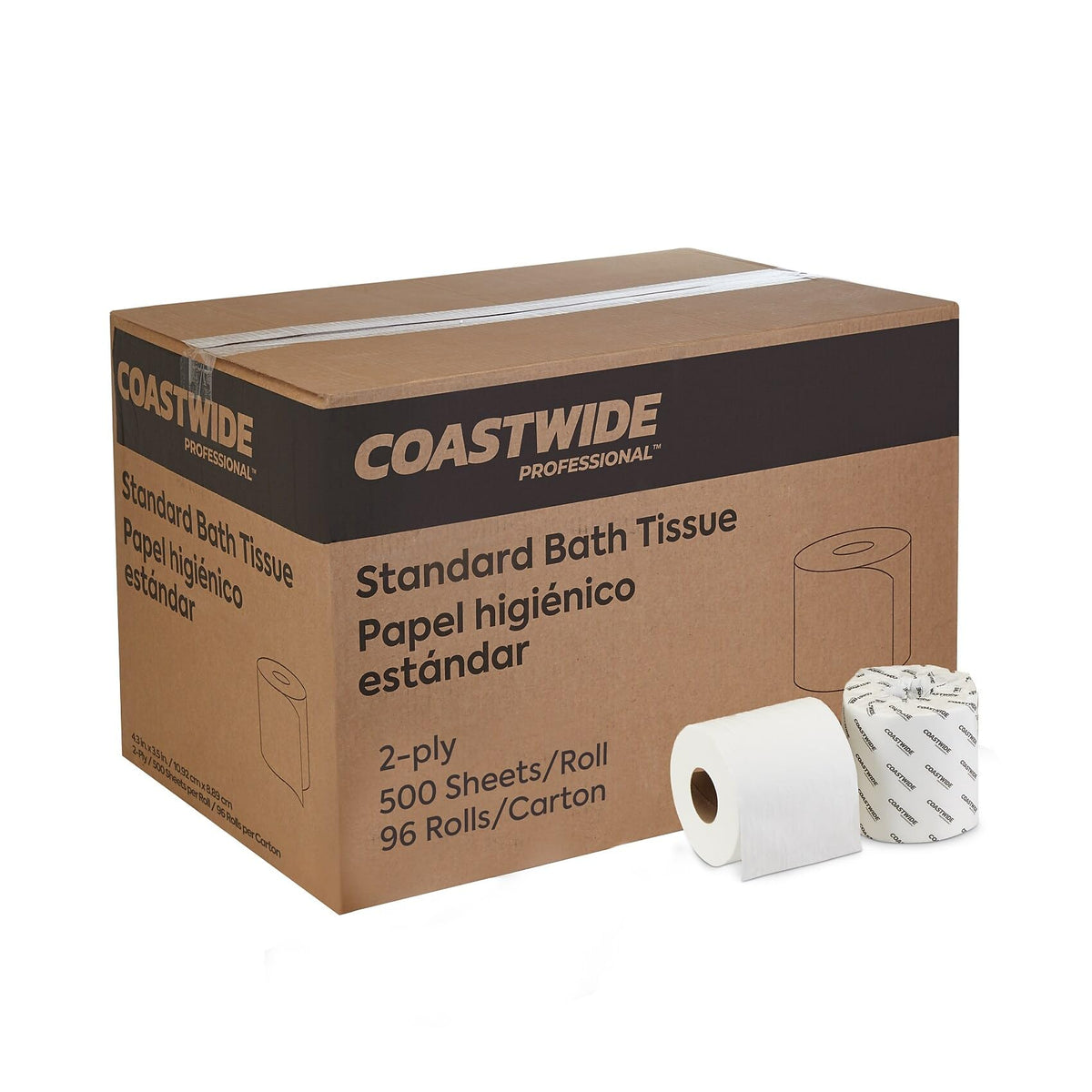 COASTWIDE Toilet Paper CW26212, 1 Count (Pack of 96)
