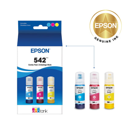 Epson Inkjet Printer Ink T542520-S, Standard, 3 Count – view 2