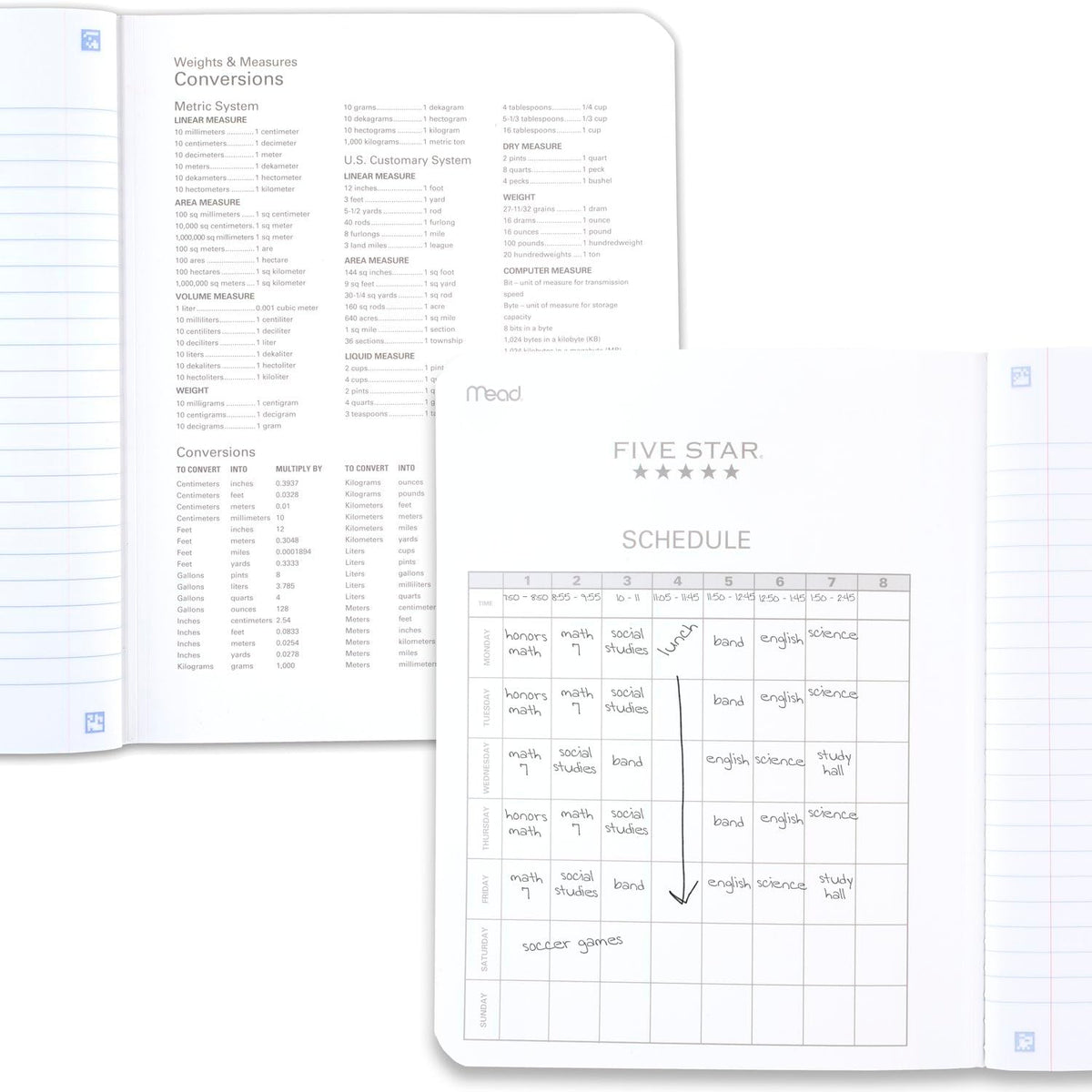 Five Star Blank Book 950033B-ECM, 4 Pack – view 5