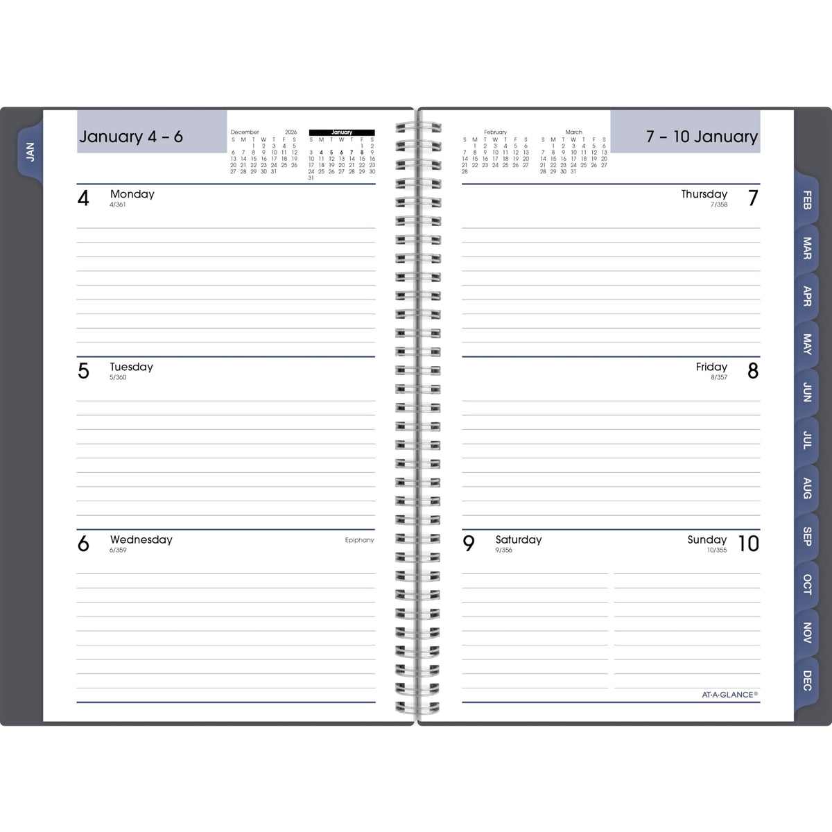 AT-A-GLANCE Planner GC20007, 5" x 8" – view 9