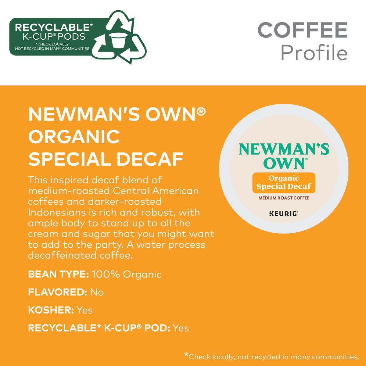 Newman's Own Coffee 5000203534, 24 Count (Pack of 4), 96 Count – view 3