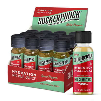 SUCKERPUNCH Drink Flavored, 2 Fl Oz (Pack of 12)