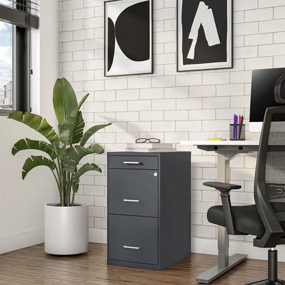 STAPLES Cabinet ST52154-CC, 18.9" D X 14.3" W X 26.8" H – view 8