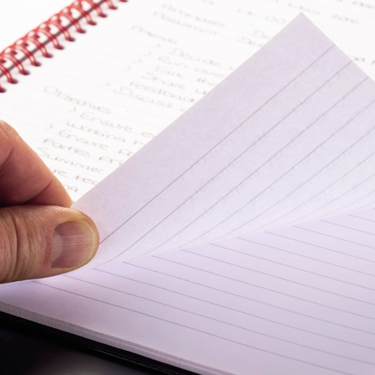 Black n' Red Blank Book C67009 – view 3