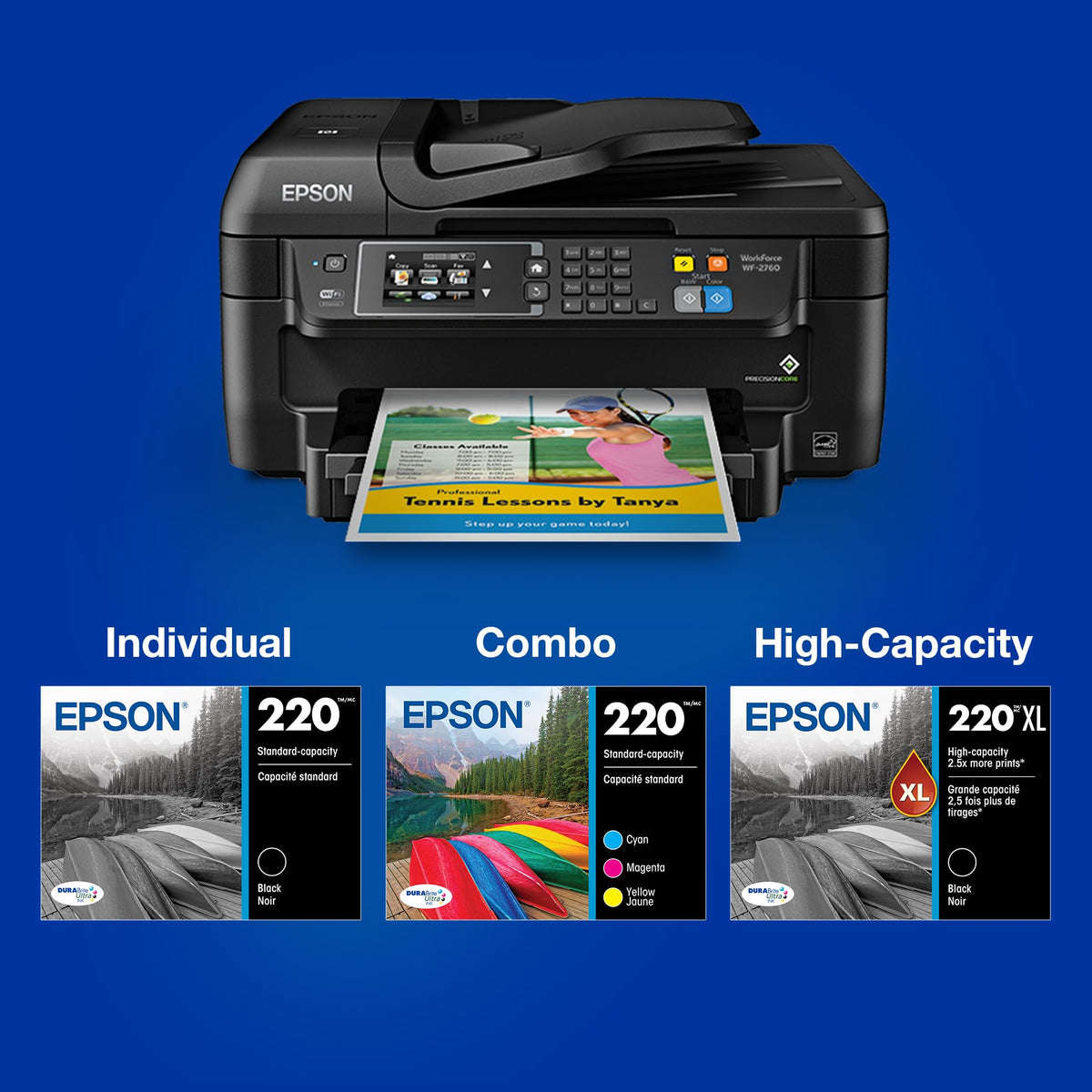Epson Inkjet Printer Ink T220520, Standard Capacity – view 5