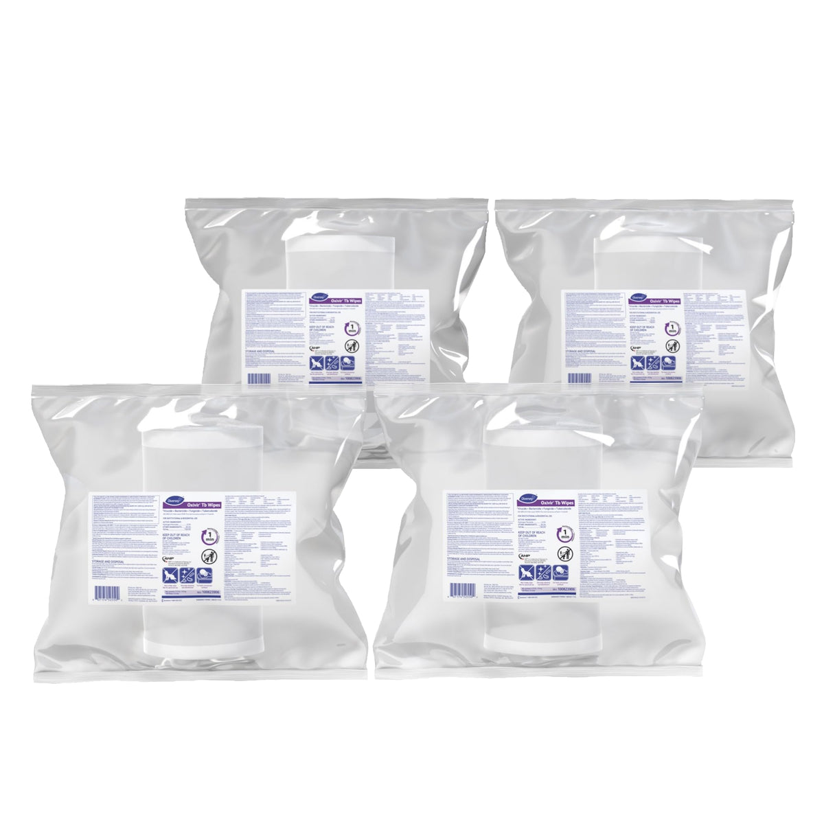 Oxivir Cleaning Agent 100823906, 160 Count (Pack of 4), 640 Count