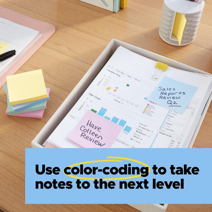 Post-it Self Stick Note 654R-24SST-CP, 3" x 3", 24 Count – view 8
