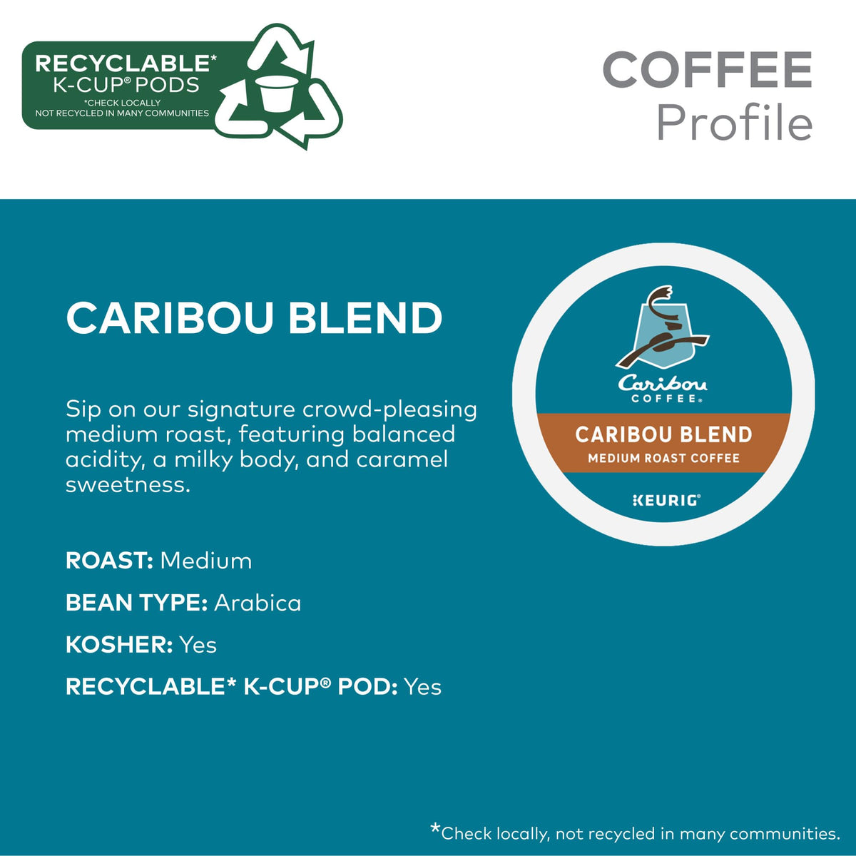 Caribou Coffee 5000330980, 44 Count – view 4