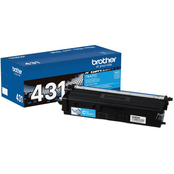 Brother Laser Printer Toner TN431C, Standard Yield