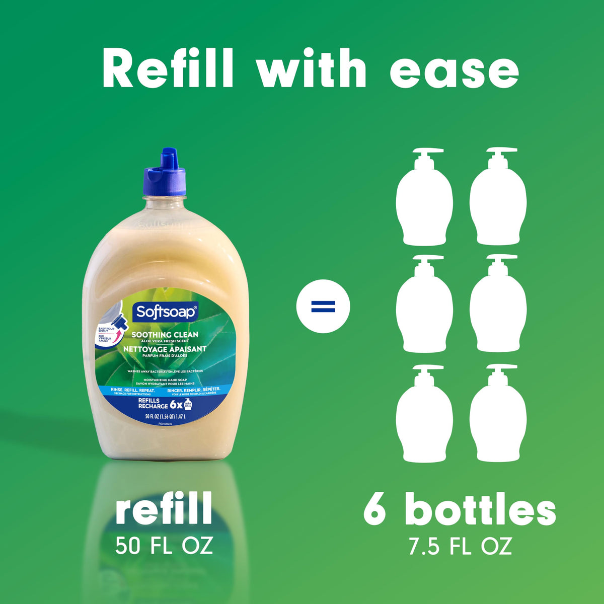 Softsoap Skin Cleaning Agent 61046117, 50 Fl Oz – view 6