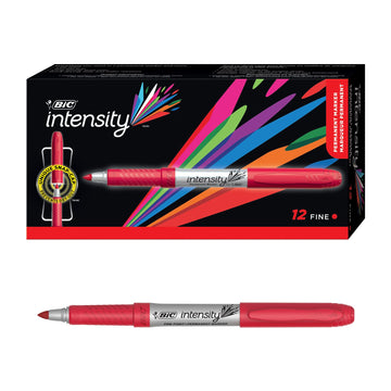 BIC Marking Pen GPM11-RED, 12 Count