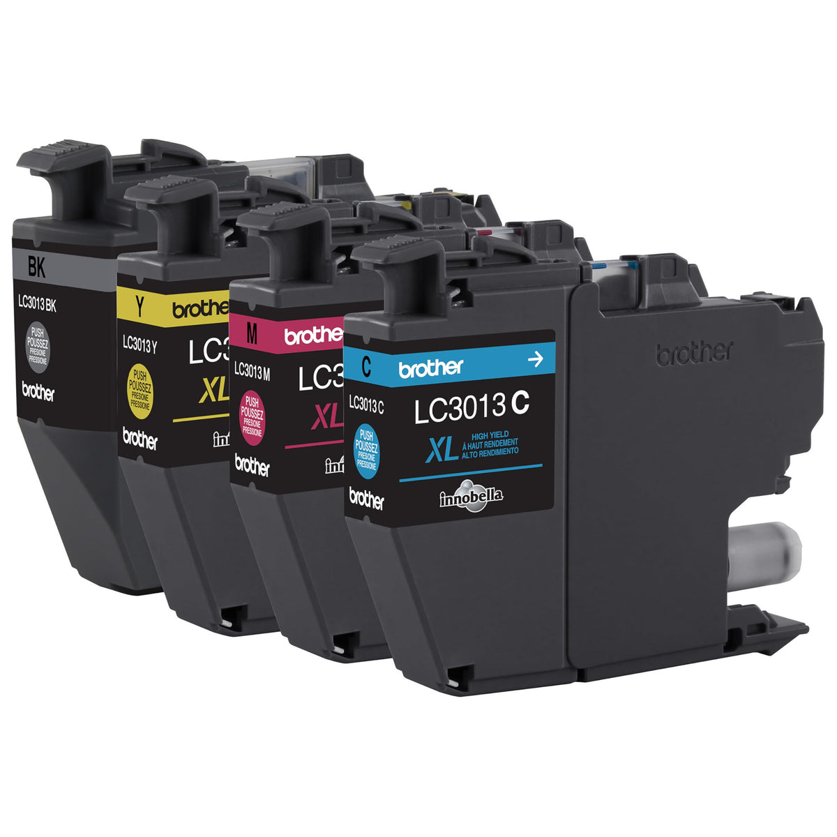Brother Inkjet Printer Ink LC30134PKS, High Yield, 4 Count – view 3