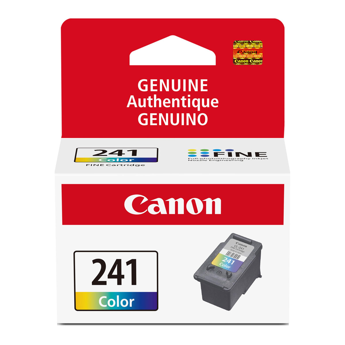Canon Inkjet Printer Ink CL241, CL-241 Color