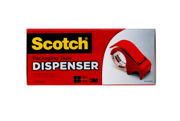 Scotch Tape Label Dispenser DP300-RD, 3 in