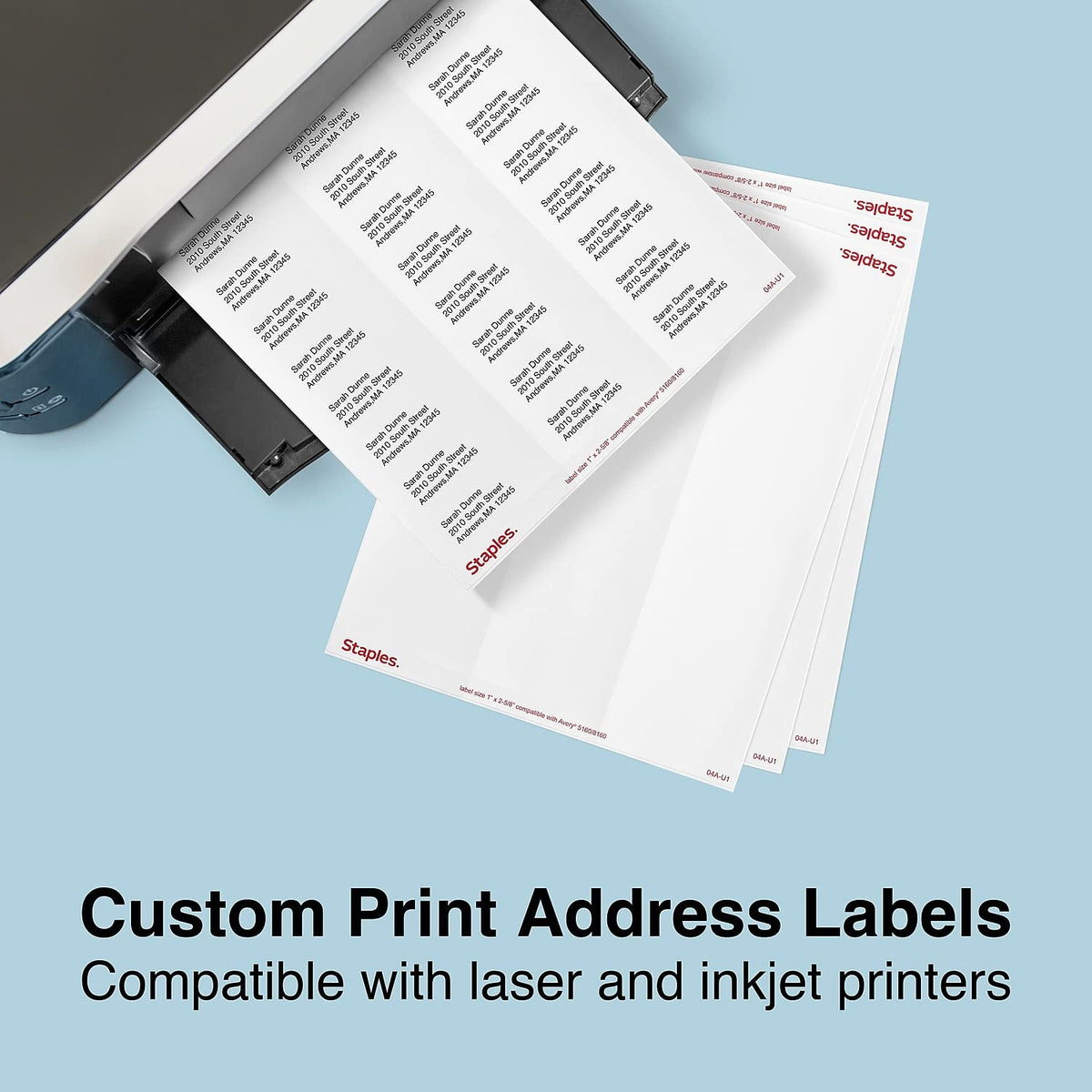 Staples Label ST18054-CCVS, 1*2.375 in, 2250 Count – view 4