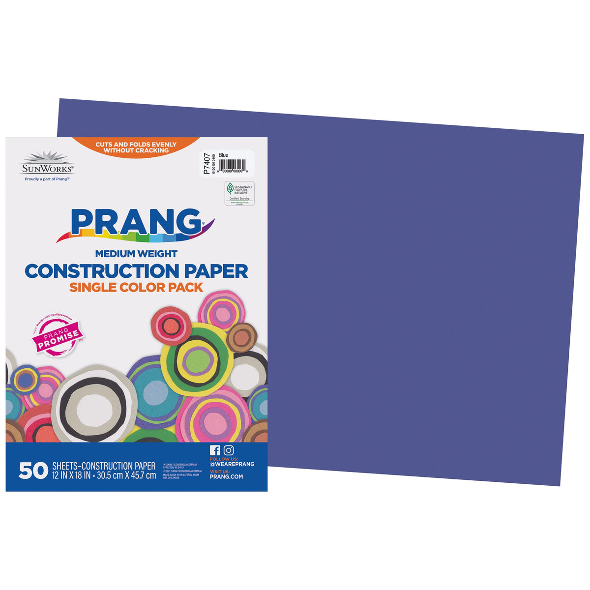 Prang Art Media Paper P7407, 50 Sheets