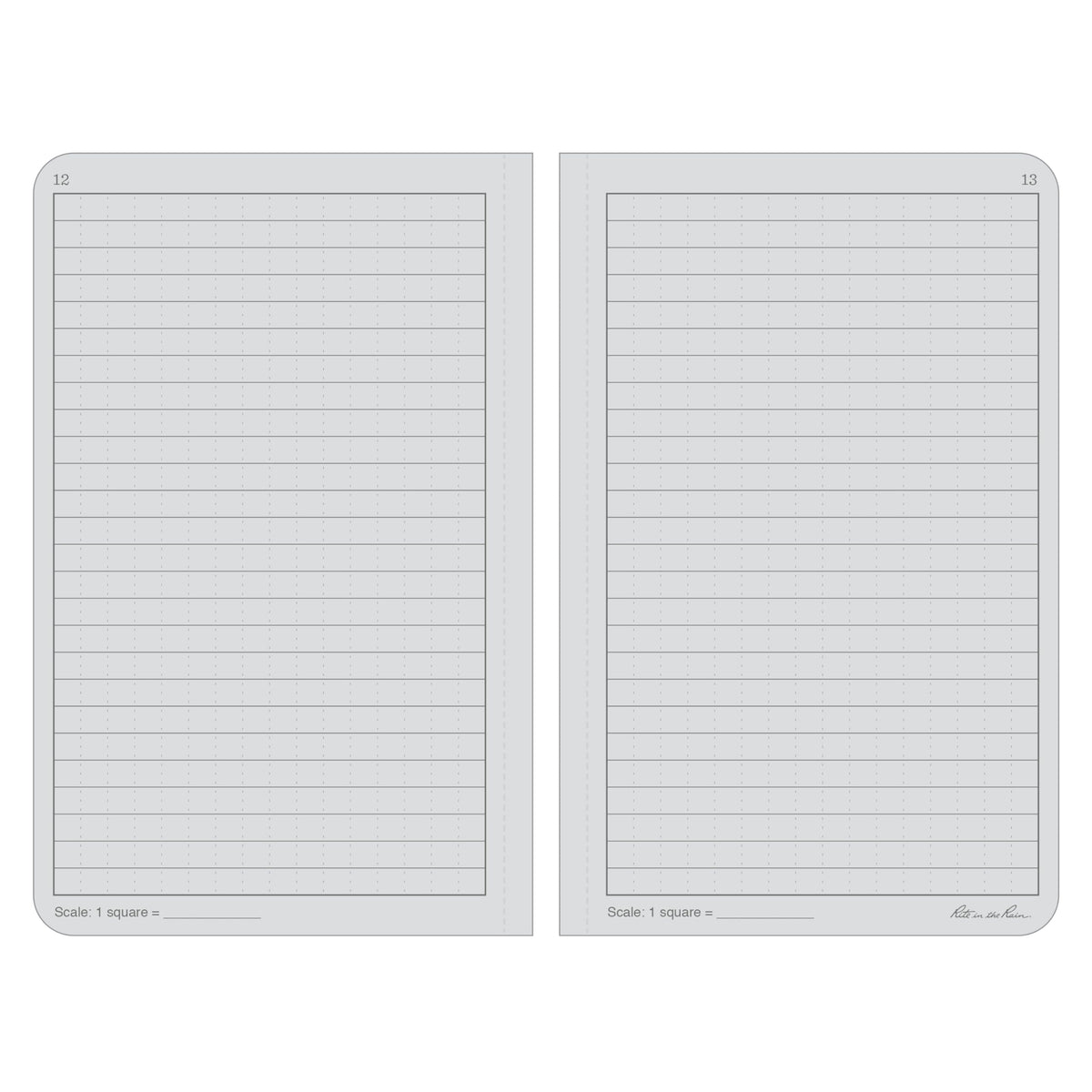 Rite in the Rain Blank Book 770F, 7.5 x 4.75 x 0.625 – view 2
