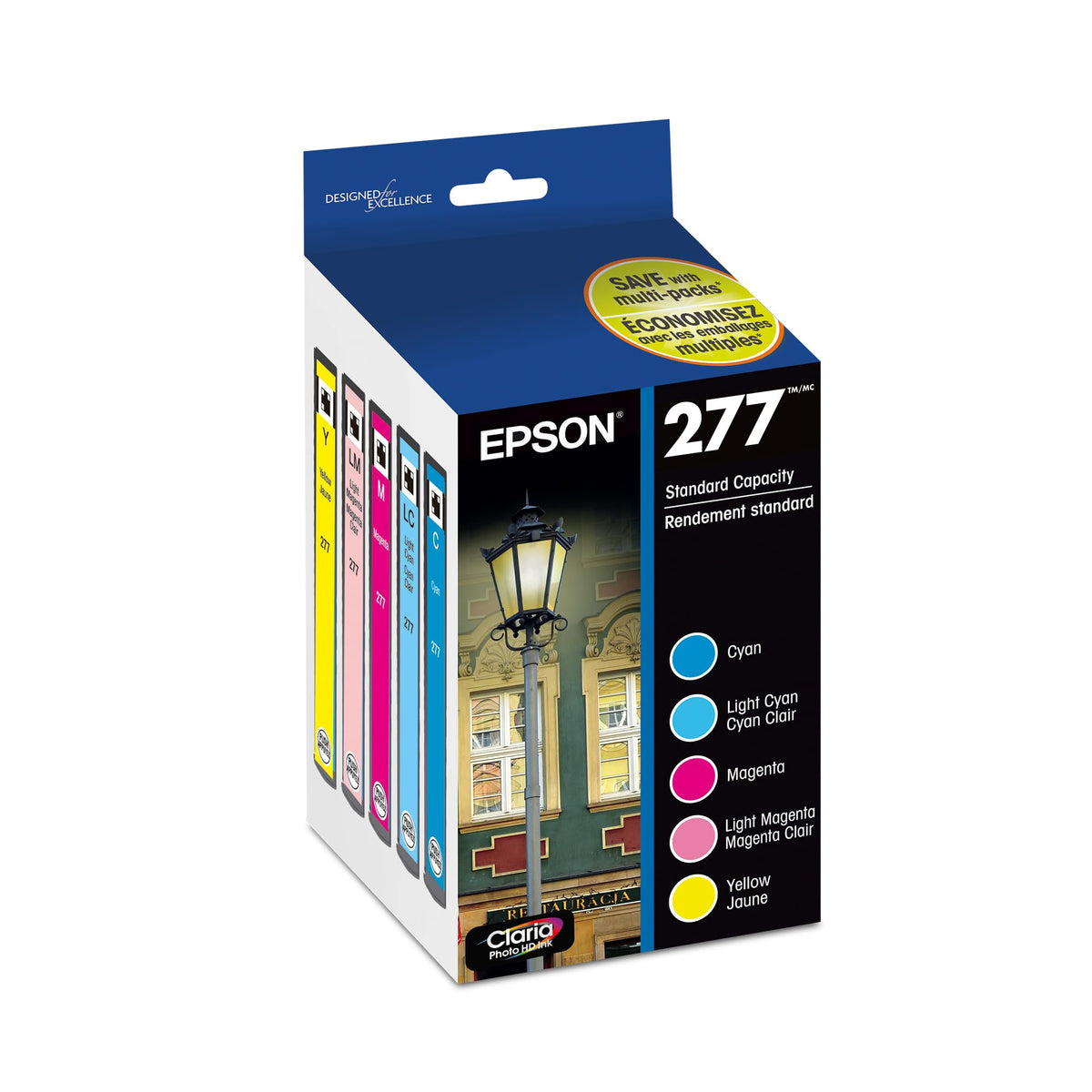 Epson Inkjet Printer Ink T277920-S, 1 Size, 5 Count