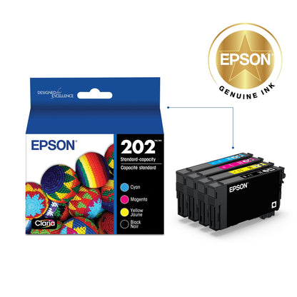 Epson Inkjet Printer Ink T202120-BCS, Standard Capacity, 4 Count – view 2