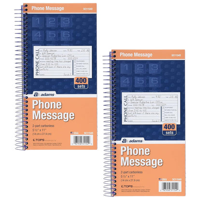 Adams Blank Book SC1154-2D, 2-Pack