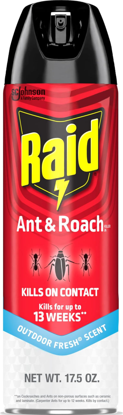 Raid Pesticide 669798p, 17.5 Fl Oz