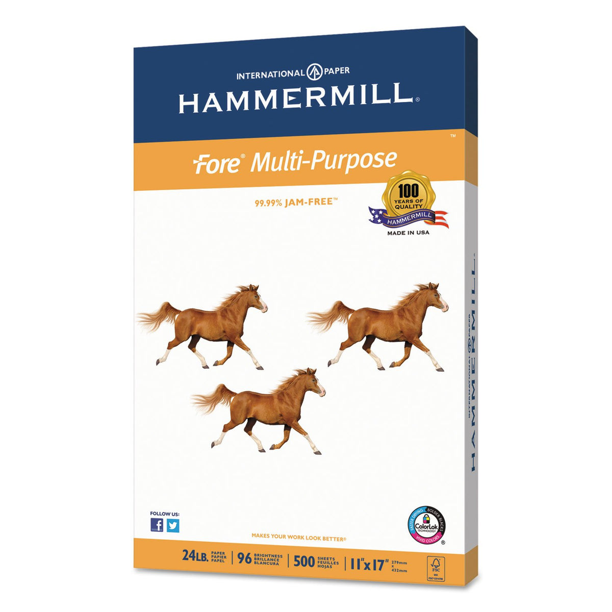 Hammermill Print Copy Paper 102848, 1 Ream | 500 Sheets – view 2