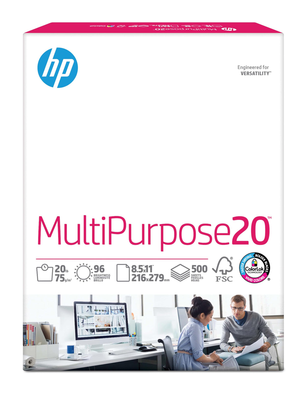 HP Papers Print Copy Paper 112300, 3 Ream | 1500 Sheets – view 4