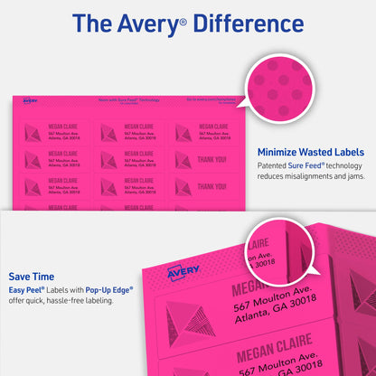 Avery Label 5970, 1 in. x 2-5/8 in., 750 Count – view 4
