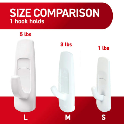 Command Storage Hook 17001-MPES, Medium, 20 Count – view 4