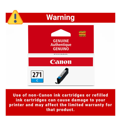 Canon Inkjet Printer Ink CLI-271 Cyan, 1 Count – view 3