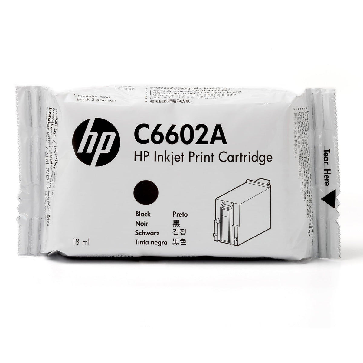HP Inkjet Printer Ink C6602A, 1 Count,(C6602A)