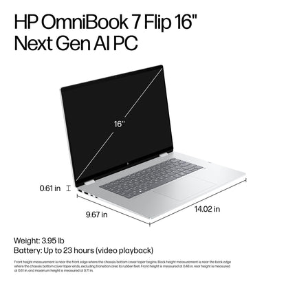 HP Notebook Computer B6JG7UA#ABA, 16GB RAM | 512GB SSD – view 11