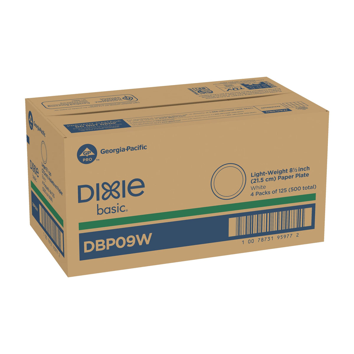 Georgia-Pacific Dishware Plate DBP09W, 8.5 in, 500 Count – view 9