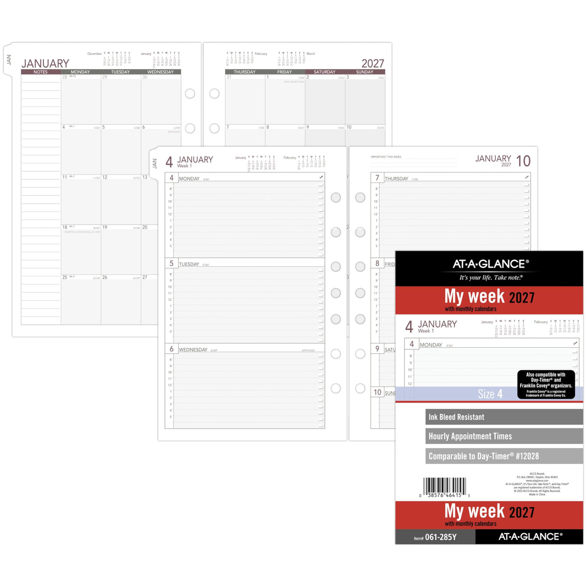 AT-A-GLANCE Planner 061-285Y, Size 4 – view 5