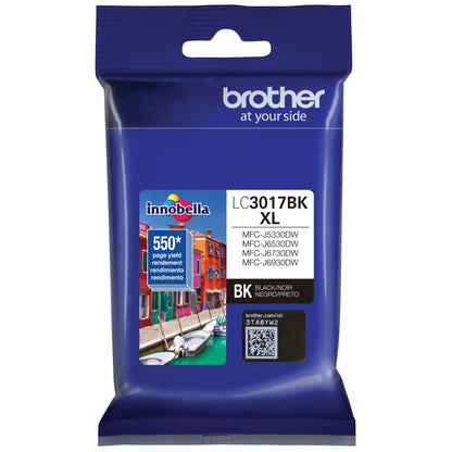 Brother Inkjet Printer Ink LC3017BK, High Yield