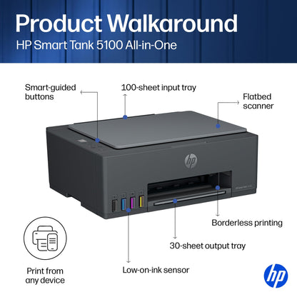 HP Printer D06BLA#B1H, one size – view 4