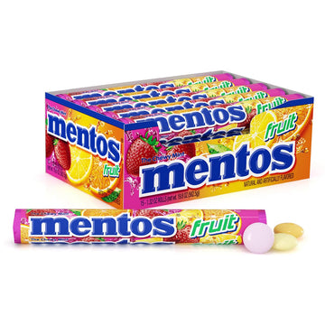 MENTOS Sugar Candy 073390000295, 14 Count (Pack of 15)