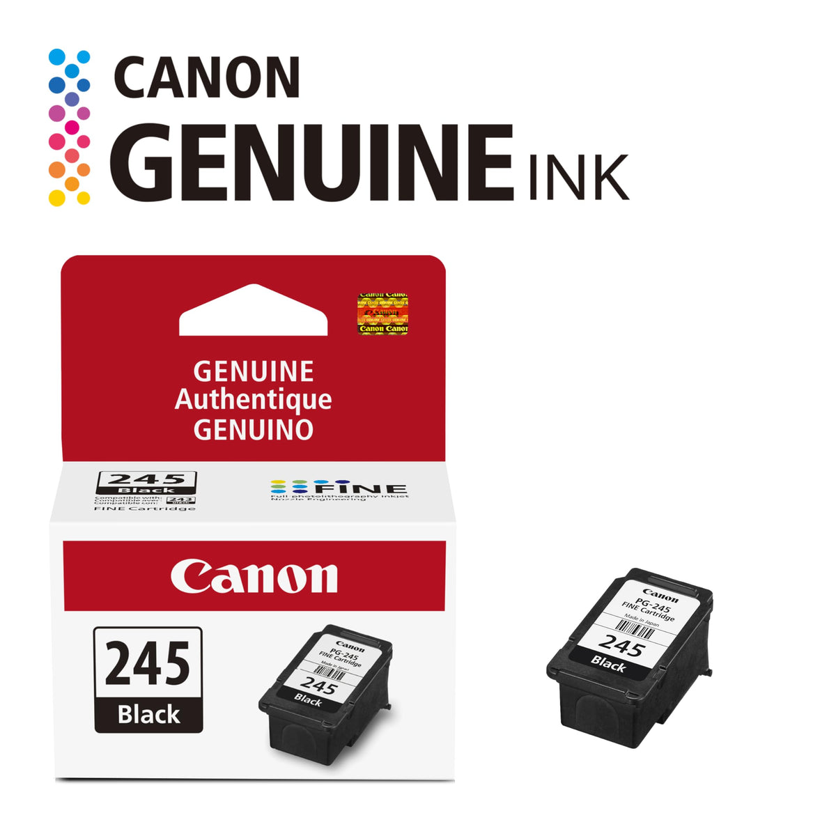 Canon Inkjet Printer Ink PG245, 1 Count – view 3