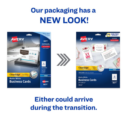 Avery Card Stock 8871, 200 cards – view 2