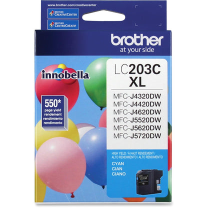 Brother Inkjet Printer Ink LC203C, 550 Pages – view 5