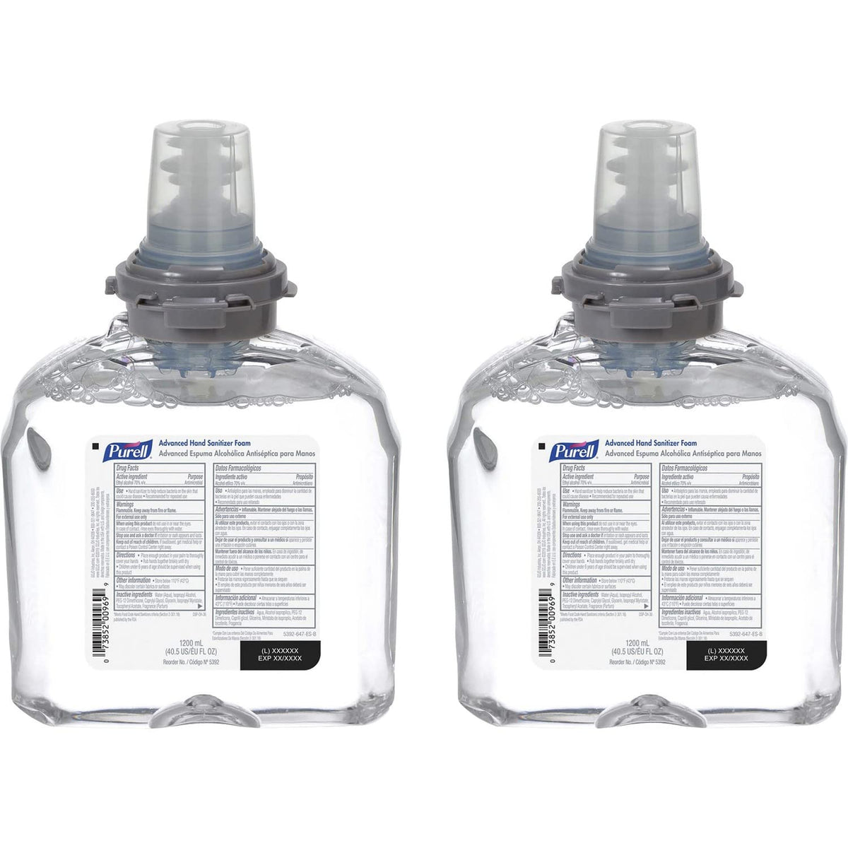 Purell Hand Sanitizer 5392-02, 40.5 Fl Oz (Pack of 2)