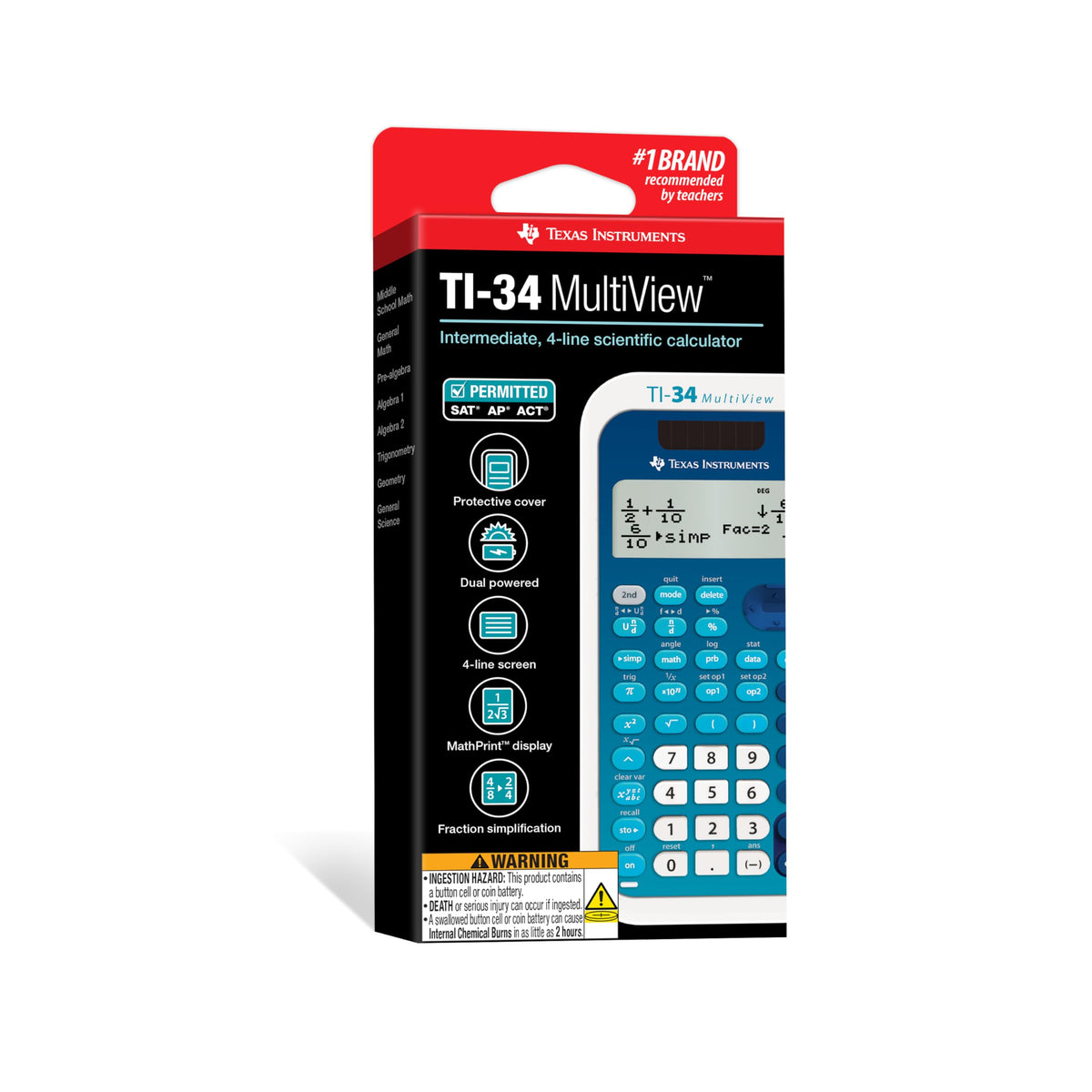 Texas Instruments Calculator 34MV/FC – view 10