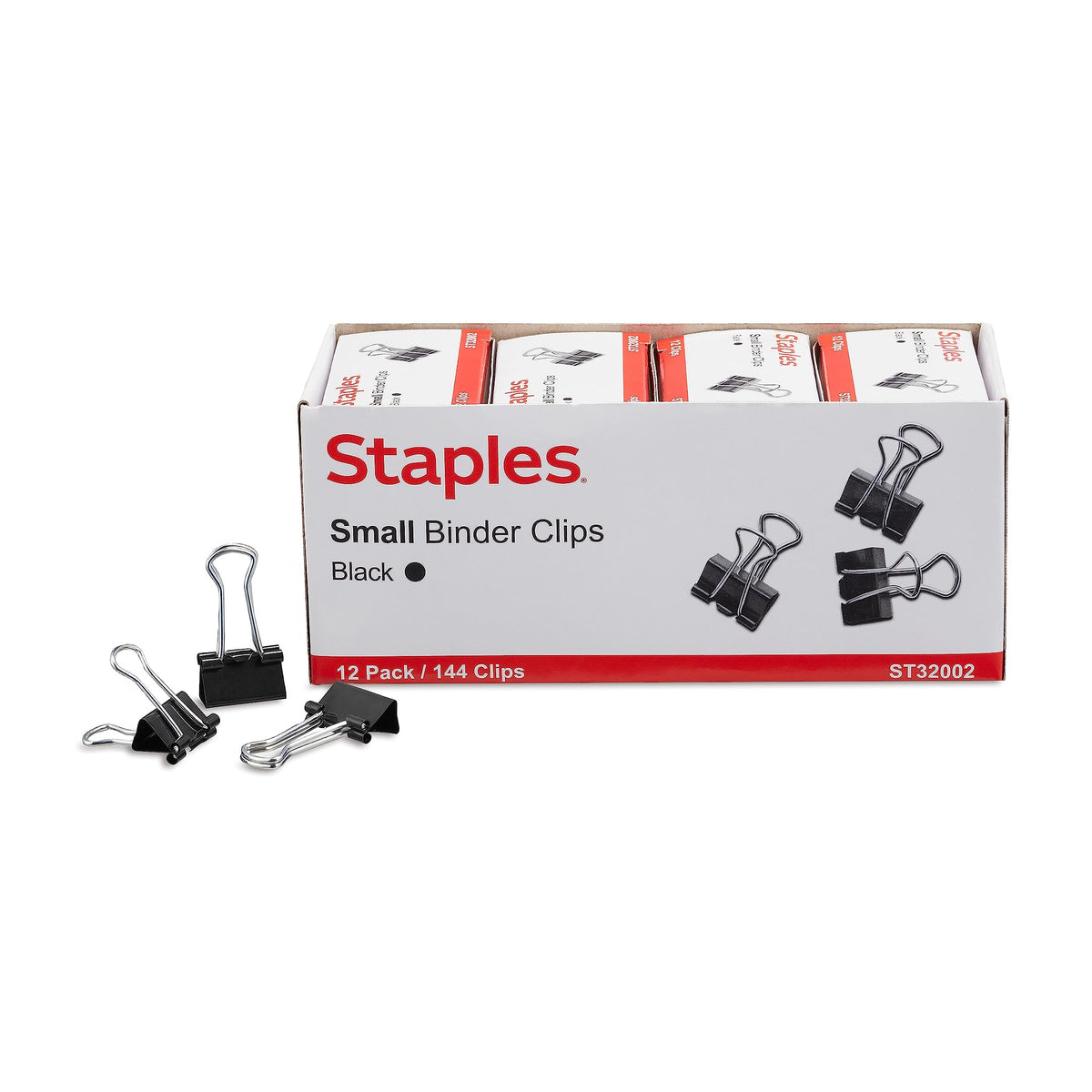 Staples Paper Clip Clamp ST32002/32002VS, 432 Pack